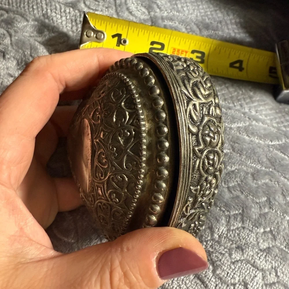 Heart-Shaped Trinket Box